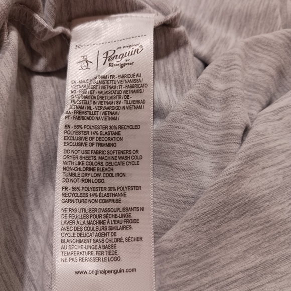 SOLD Original Penguin Performance Slim Fit Polo - Picture 7 of 15